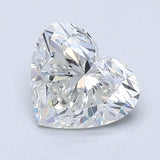 1 Carat Heart - Natural Diamond - 1.2 - H - Very Slightly Included - VG - EX - EX - Diamonds By Rothschild
