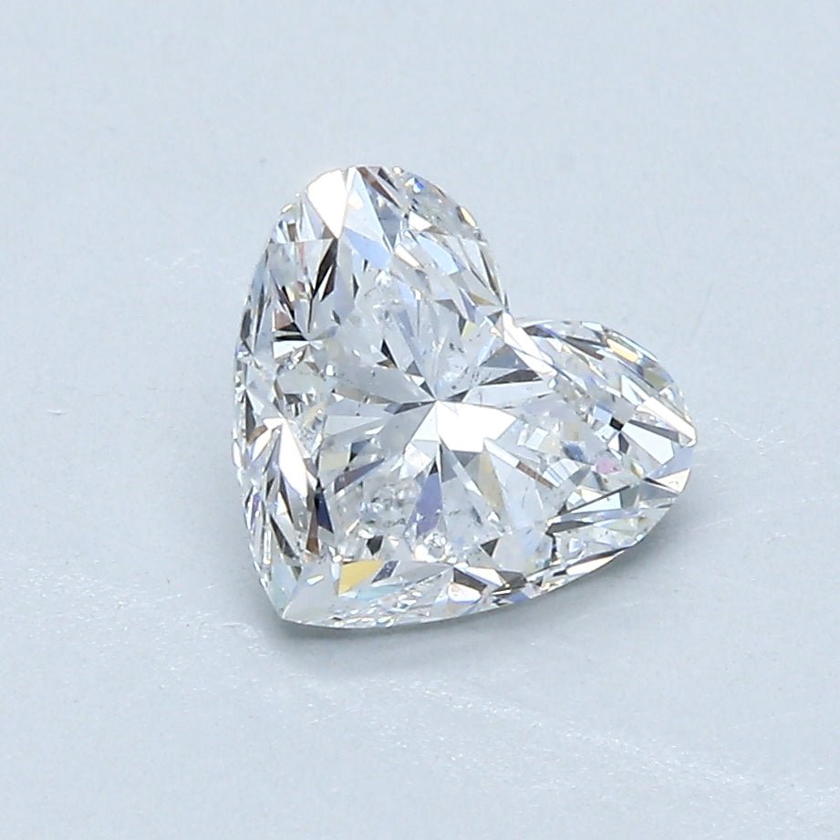 1 Carat Heart - Natural Diamond - 1.39 - D - SI1 - EX - EX - Diamonds By Rothschild