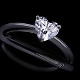 1 Carat Heart Shape Cut Diamond - H SI2 - 1.38ct - 211185 - Diamonds By Rothschild