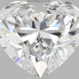 1 Carat Heart Shape Cut Natural Diamond - D SI1 - 0.9ct - EX Symmetry Grade - Diamonds By Rothschild