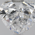 1 Carat Heart Shape Cut Natural Diamond - D SI1 - 1.05ct - G Symmetry Grade - Diamonds By Rothschild