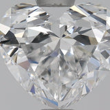 1 Carat Heart Shape Cut Natural Diamond - D SI1 - 1.05ct - G Symmetry Grade - Diamonds By Rothschild