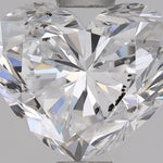 1 Carat Heart Shape Cut Natural Diamond - D SI2 - 0.91ct - EX Symmetry Grade - Diamonds By Rothschild