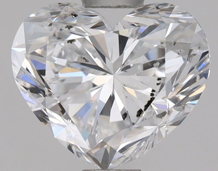 1 Carat Heart Shape Cut Natural Diamond - D SI2 - 0.91ct - EX Symmetry Grade - Diamonds By Rothschild