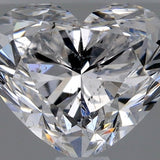 1 Carat Heart Shape Cut Natural Diamond - D SI2 - 0.91ct - EX Symmetry Grade - Diamonds By Rothschild