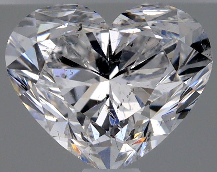 1 Carat Heart Shape Cut Natural Diamond - D SI2 - 0.91ct - EX Symmetry Grade - Diamonds By Rothschild