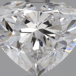 1 Carat Heart Shape Cut Natural Diamond - D SI2 - 0.9ct - EX Symmetry Grade - Diamonds By Rothschild