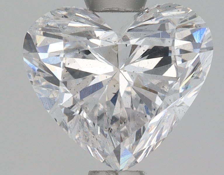 1 Carat Heart Shape Cut Natural Diamond - D SI2 - 0.9ct - VG Symmetry Grade - Diamonds By Rothschild