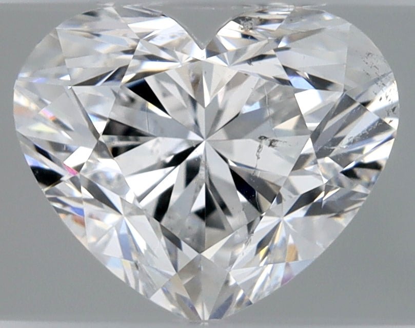 1 Carat Heart Shape Cut Natural Diamond - D SI2 - 0.9ct - VG Symmetry Grade - Diamonds By Rothschild