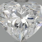 1 Carat Heart Shape Cut Natural Diamond - D SI2 - 0.9ct - VG Symmetry Grade - Diamonds By Rothschild