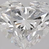1 Carat Heart Shape Cut Natural Diamond - D SI2 - 0.9ct - VG Symmetry Grade - Diamonds By Rothschild