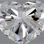 1 Carat Heart Shape Cut Natural Diamond - D SI2 - 1.01ct - G Symmetry Grade - Diamonds By Rothschild