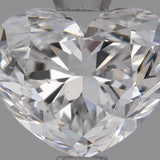 1 Carat Heart Shape Cut Natural Diamond - D SI2 - 1.01ct - G Symmetry Grade - Diamonds By Rothschild