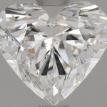 1 Carat Heart Shape Cut Natural Diamond - D SI2 - 1.01ct - VG Symmetry Grade - Diamonds By Rothschild