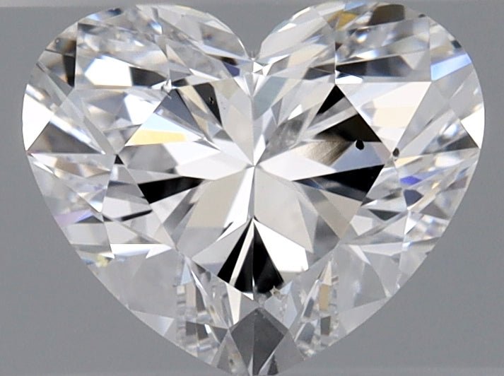 1 Carat Heart Shape Cut Natural Diamond - D SI2 - 1.01ct - VG Symmetry Grade - Diamonds By Rothschild