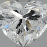 1 Carat Heart Shape Cut Natural Diamond - D SI2 - 1.01ct - VG Symmetry Grade - Diamonds By Rothschild