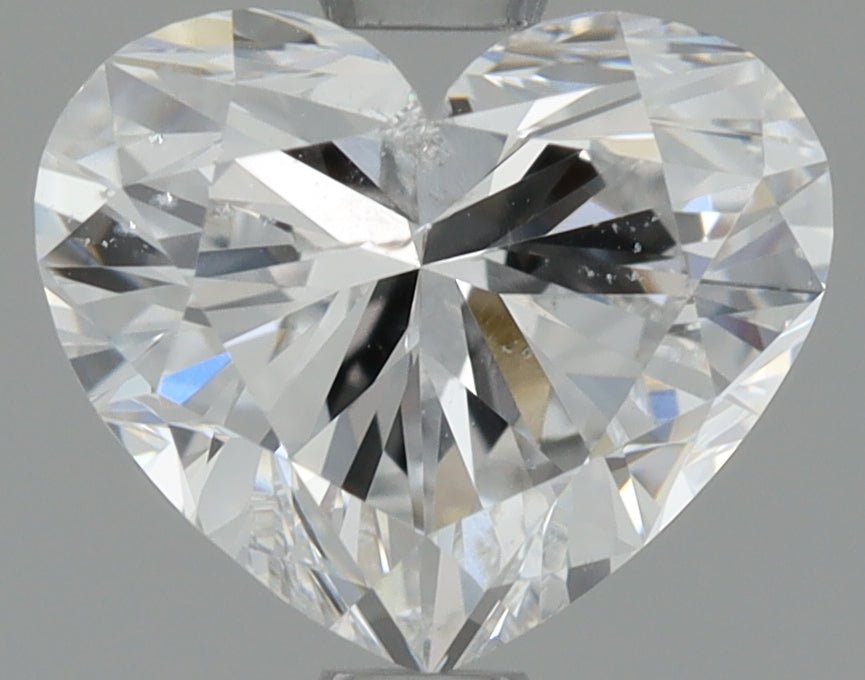 1 Carat Heart Shape Cut Natural Diamond - D SI2 - 1.01ct - VG Symmetry Grade - Diamonds By Rothschild