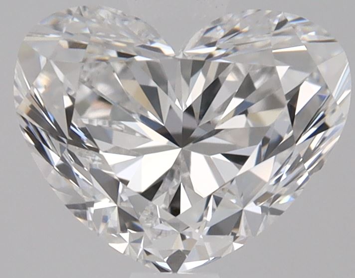 1 Carat Heart Shape Cut Natural Diamond - D VS1 - 1.01ct - G Symmetry Grade - Diamonds By Rothschild