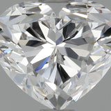 1 Carat Heart Shape Cut Natural Diamond - D VS1 - 1.01ct - VG Symmetry Grade - Diamonds By Rothschild