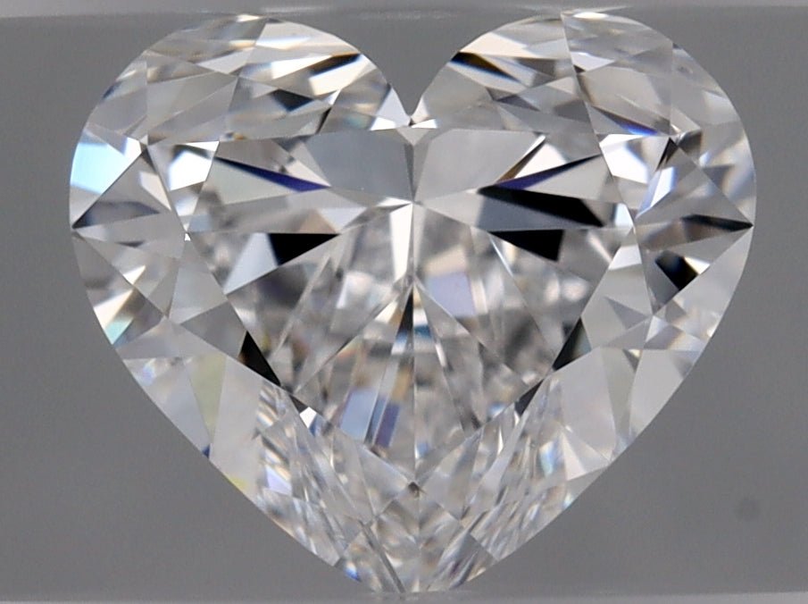 1 Carat Heart Shape Cut Natural Diamond - D VS1 - 1.02ct - EX Symmetry Grade - Diamonds By Rothschild