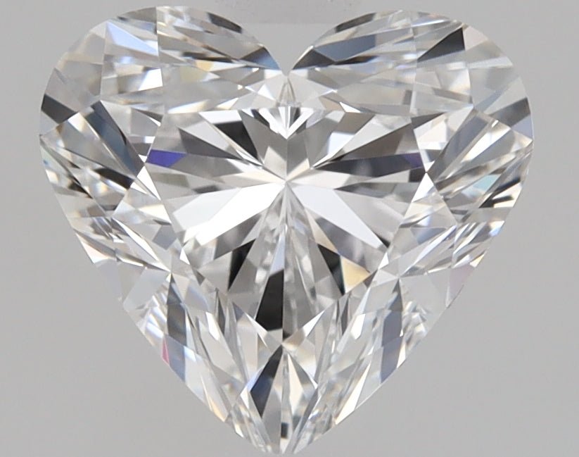 1 Carat Heart Shape Cut Natural Diamond - D VVS1 - 1.01ct - VG Symmetry Grade - Diamonds By Rothschild