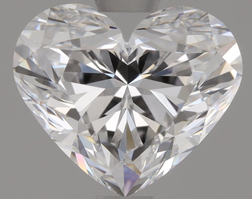 1 Carat Heart Shape Cut Natural Diamond - D VVS1 - 1.01ct - VG Symmetry Grade - Diamonds By Rothschild