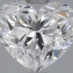 1 Carat Heart Shape Cut Natural Diamond - D VVS2 - 1.01ct - EX Symmetry Grade - Diamonds By Rothschild