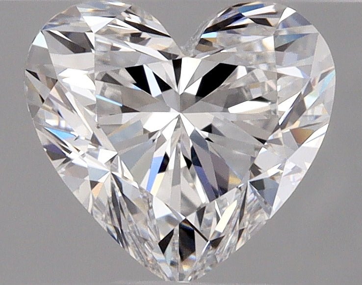1 Carat Heart Shape Cut Natural Diamond - D VVS2 - 1.01ct - VG Symmetry Grade - Diamonds By Rothschild