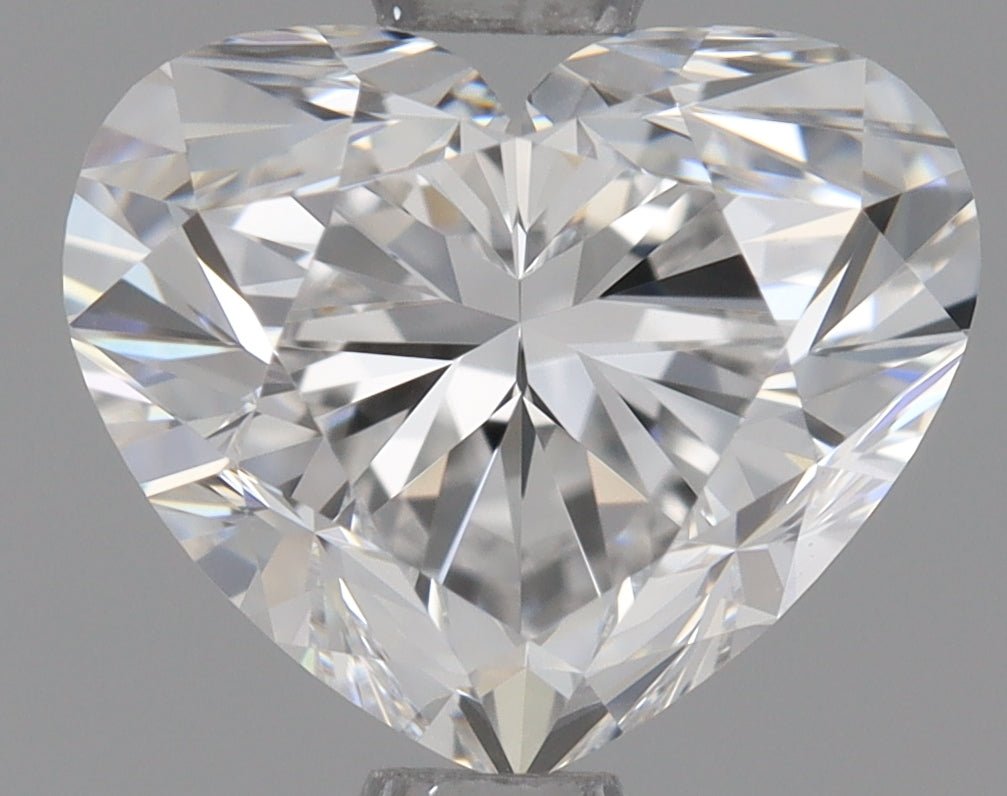 1 Carat Heart Shape Cut Natural Diamond - D VVS2 - 1.01ct - VG Symmetry Grade - Diamonds By Rothschild