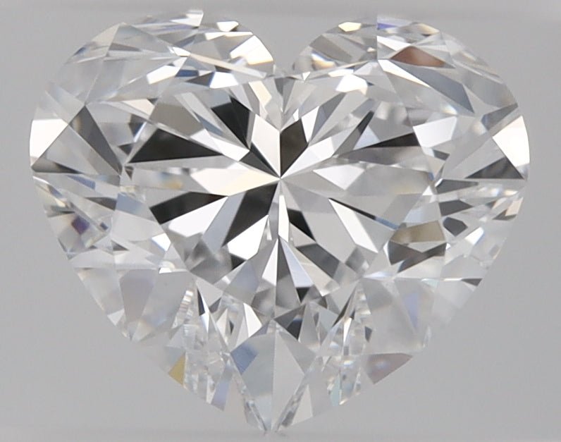 1 Carat Heart Shape Cut Natural Diamond - D VVS2 - 1.01ct - VG Symmetry Grade - Diamonds By Rothschild