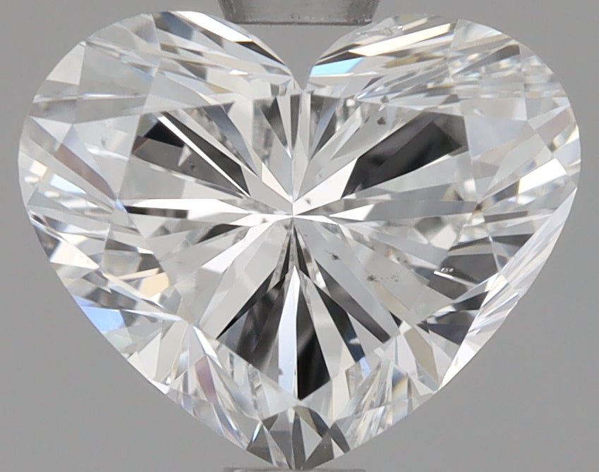 1 Carat Heart Shape Cut Natural Diamond - E SI1 - 1.01ct - VG Symmetry Grade - Diamonds By Rothschild