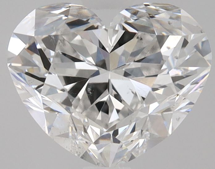 1 Carat Heart Shape Cut Natural Diamond - E SI1 - 1.02ct - VG Symmetry Grade - Diamonds By Rothschild
