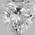 1 Carat Heart Shape Cut Natural Diamond - E SI2 - 0.91ct - EX Symmetry Grade - Diamonds By Rothschild