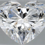 1 Carat Heart Shape Cut Natural Diamond - E SI2 - 0.91ct - EX Symmetry Grade - Diamonds By Rothschild