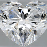 1 Carat Heart Shape Cut Natural Diamond - E SI2 - 0.91ct - EX Symmetry Grade - Diamonds By Rothschild
