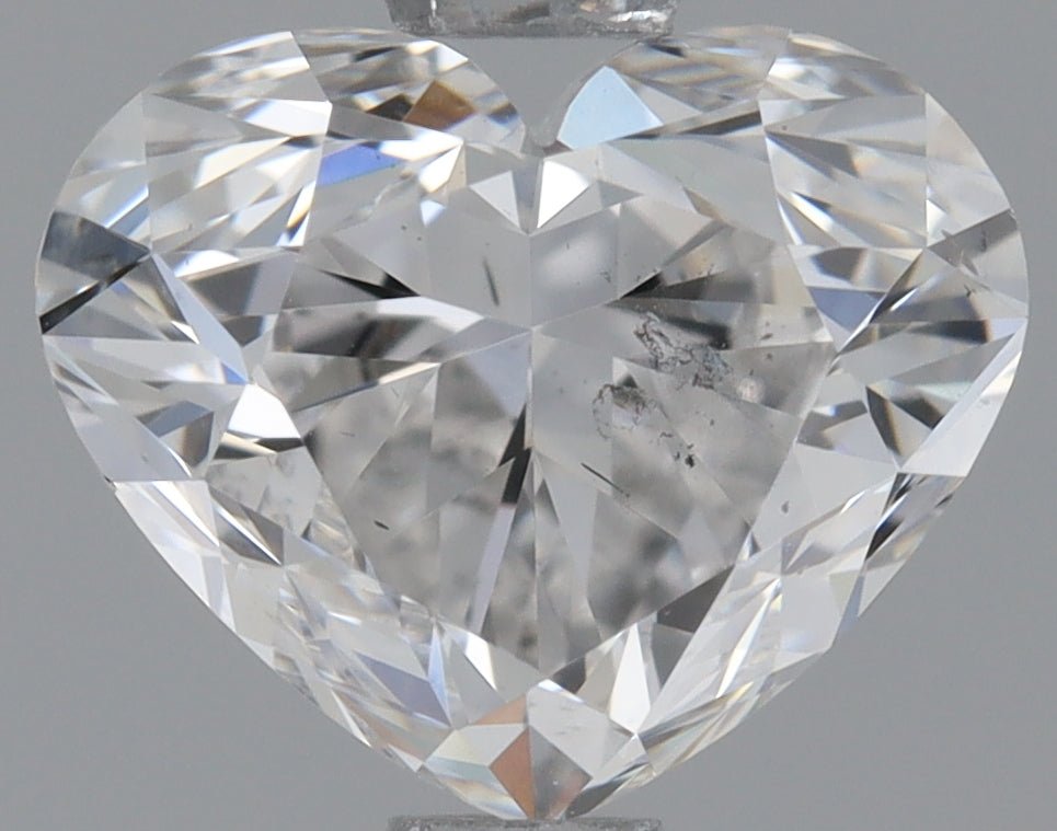 1 Carat Heart Shape Cut Natural Diamond - E SI2 - 1.01ct - VG Symmetry Grade - Diamonds By Rothschild