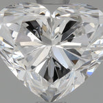 1 Carat Heart Shape Cut Natural Diamond - E SI2 - 1.01ct - VG Symmetry Grade - Diamonds By Rothschild