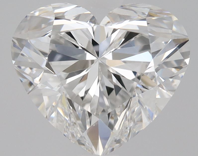 1 Carat Heart Shape Cut Natural Diamond - E VS2 - 1.03ct - VG Cut Grade - Diamonds By Rothschild