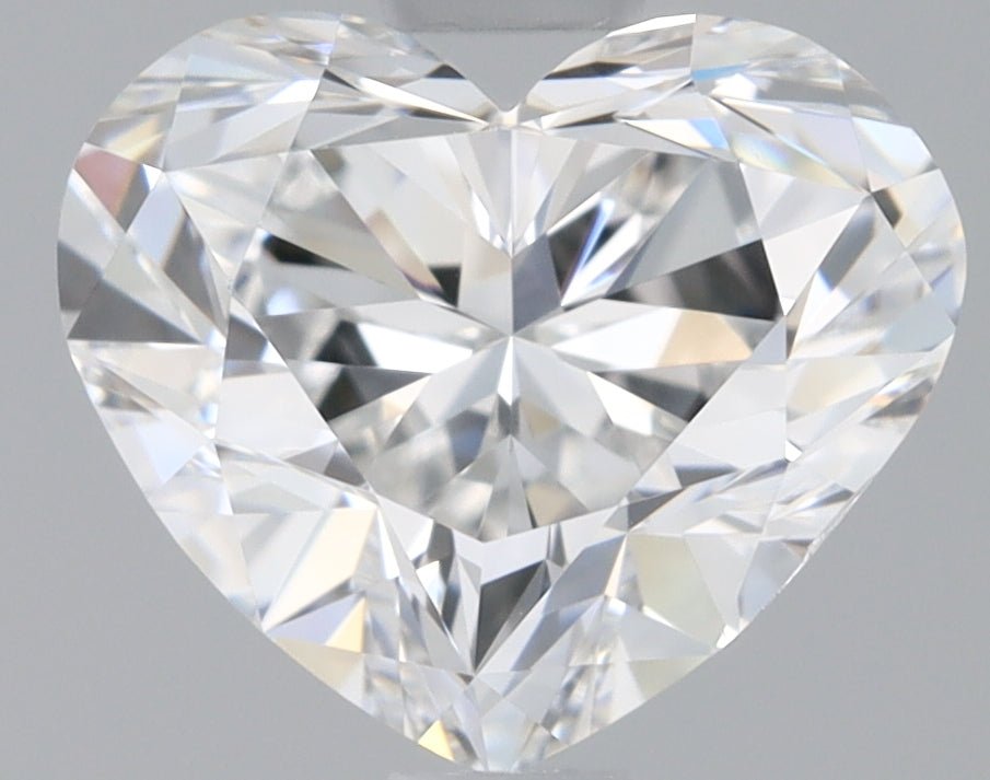 1 Carat Heart Shape Cut Natural Diamond - E VVS2 - 1.01ct - VG Symmetry Grade - Diamonds By Rothschild