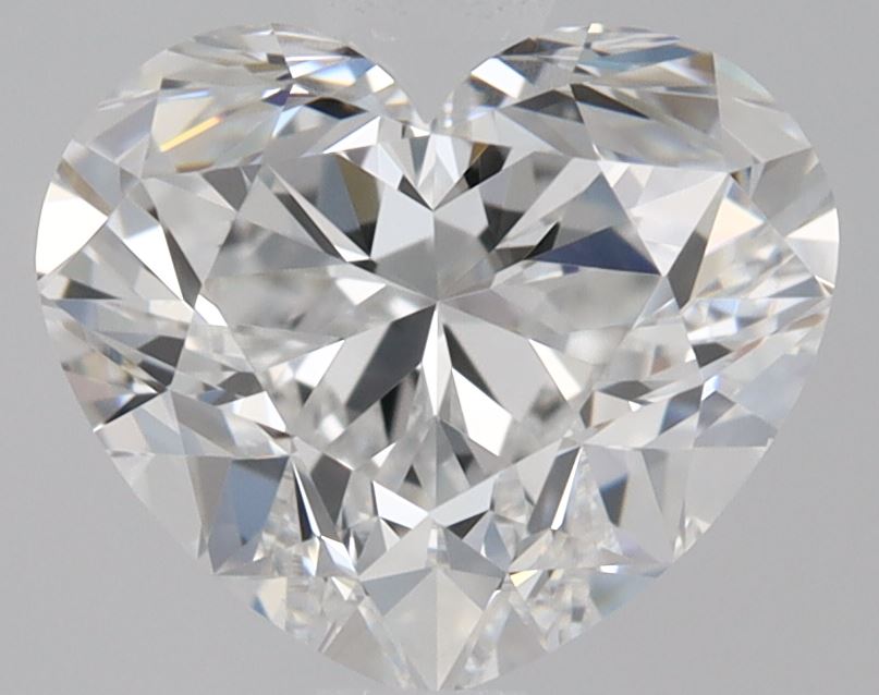 1 Carat Heart Shape Cut Natural Diamond - E VVS2 - 1.01ct - VG Symmetry Grade - Diamonds By Rothschild