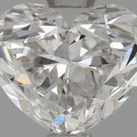 1 Carat Heart Shape Cut Natural Diamond - F SI1 - 1.01ct - VG Symmetry Grade - Diamonds By Rothschild
