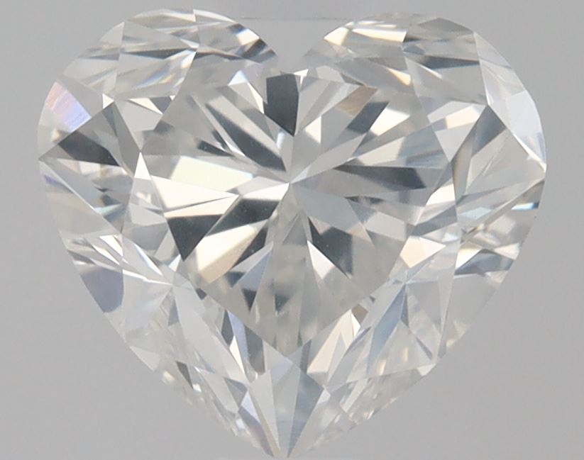 1 Carat Heart Shape Cut Natural Diamond - F SI2 - 0.91ct - VG Symmetry Grade - Diamonds By Rothschild