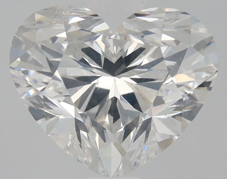 1 Carat Heart Shape Cut Natural Diamond - F SI2 - 1.01ct - EX Symmetry Grade - Diamonds By Rothschild