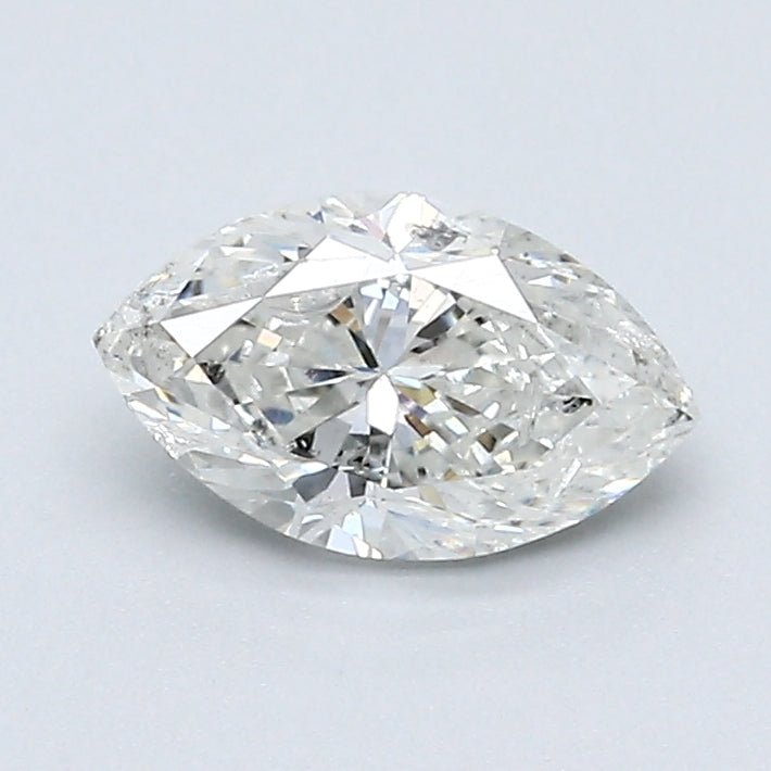 1 Carat Marquise - Natural Diamond - 0.82 - H - I2 - VG - G - G - Diamonds By Rothschild