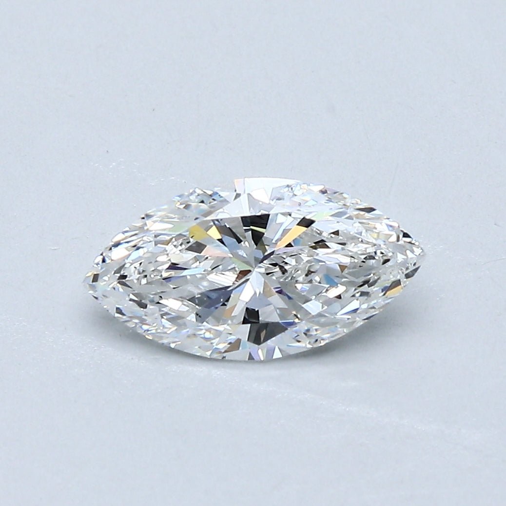 1 Carat Marquise - Natural Diamond - 1 - E - SI1 - VG - EX - EX - Diamonds By Rothschild