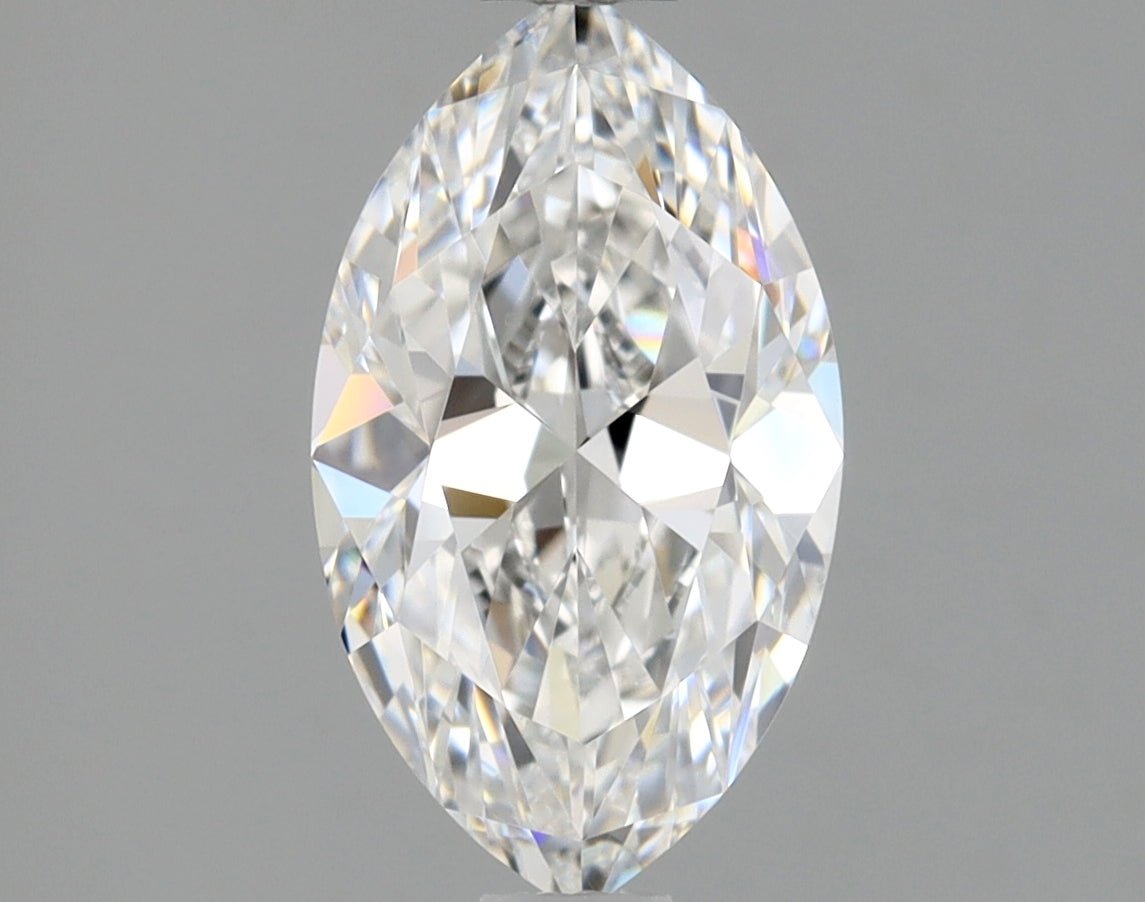 1 Carat Marquise - Natural Diamond - 1 - E - VS1 - EX - EX - Diamonds By Rothschild