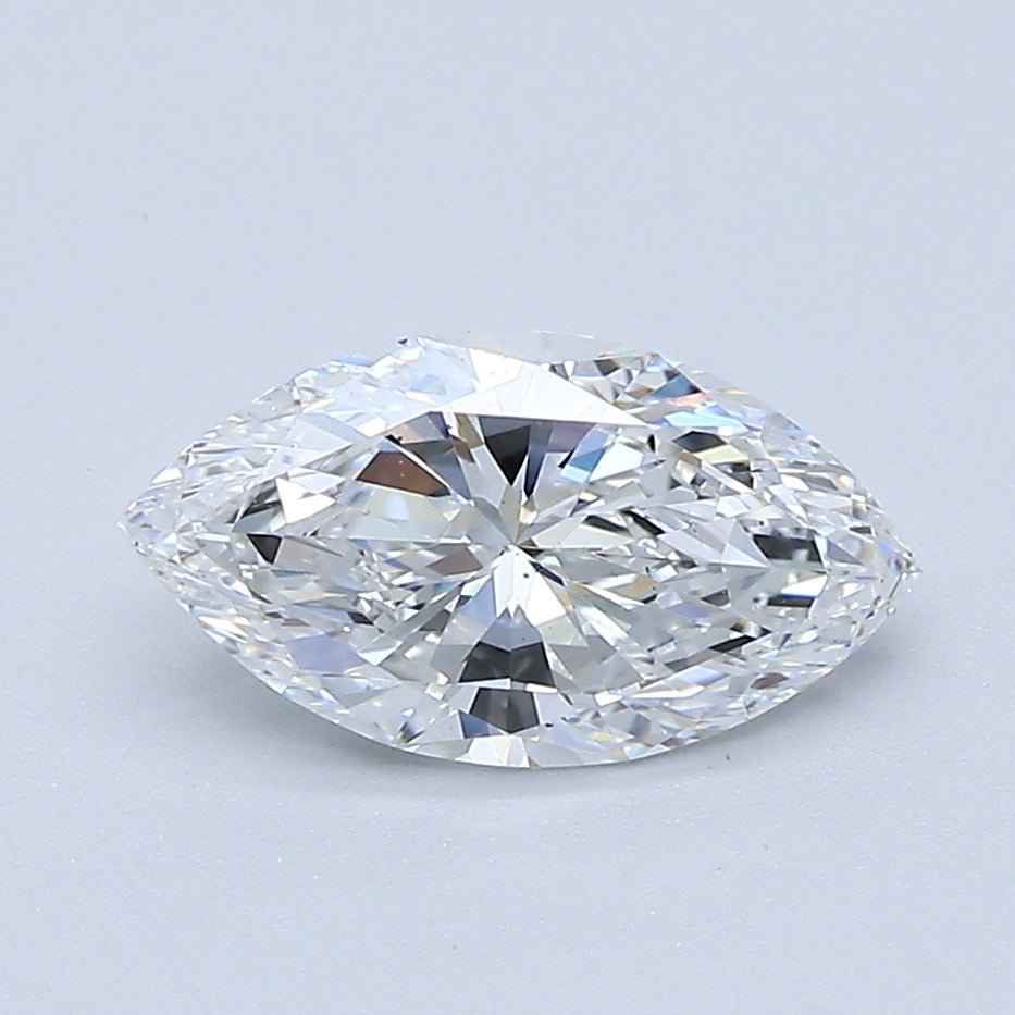1 Carat Marquise - Natural Diamond - 1.2 - D - VS2 - EX - VG - Diamonds By Rothschild