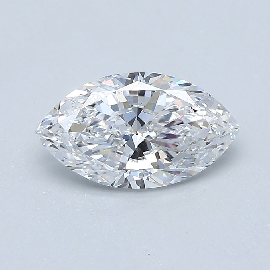 1 Carat Marquise - Natural Diamond - 1.21 - D - SI1 - EX - VG - Diamonds By Rothschild