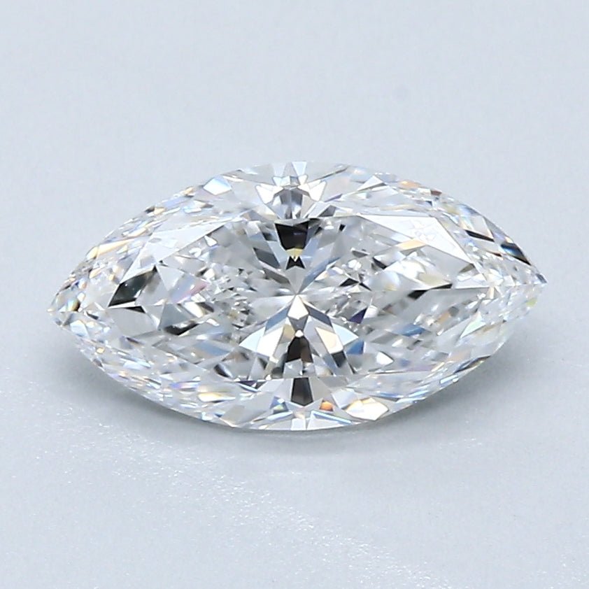 1 Carat Marquise - Natural Diamond - 1.21 - D - VS2 - VG - EX - EX - Diamonds By Rothschild