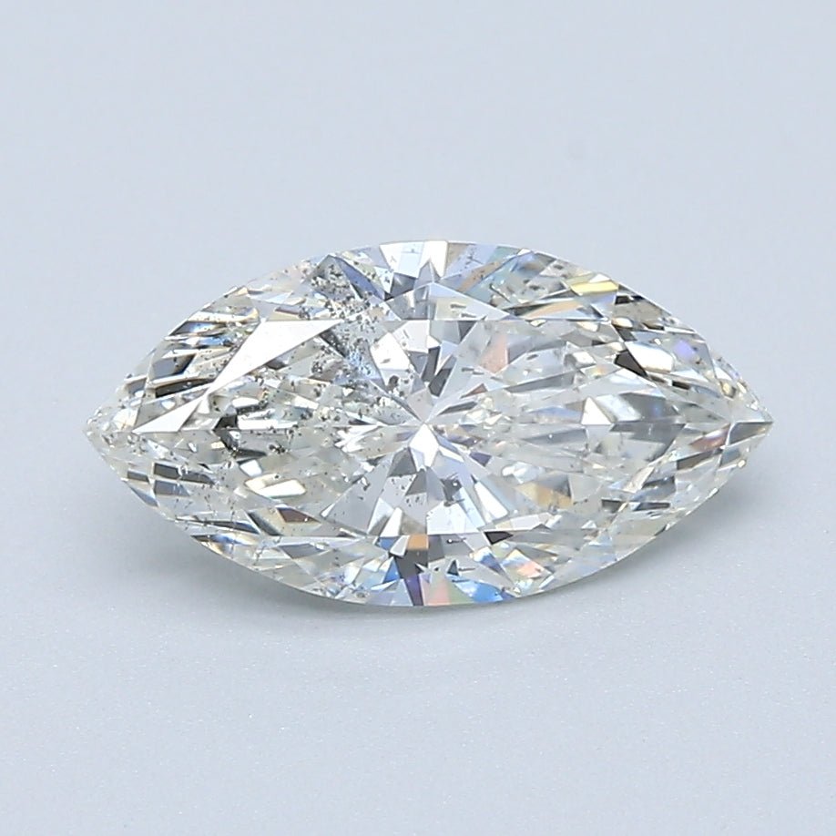 1 Carat Marquise - Natural Diamond - 1.21 - H - I1 - EX - VG - Diamonds By Rothschild